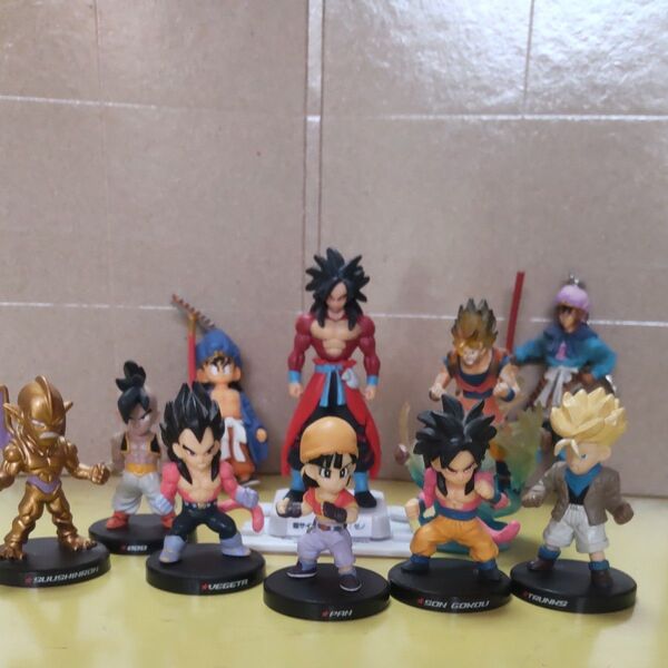 ドラゴンボール ミニフィギュア、キーホルダーセット