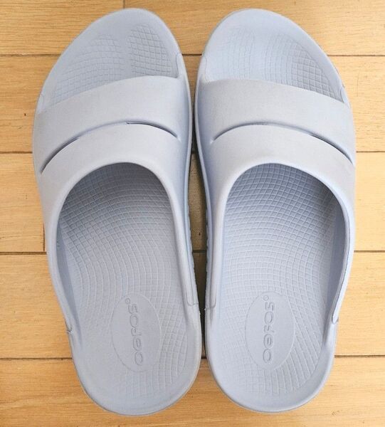 サンダル oofos ウーフォス リカバリーサンダル ウーフォス 37 ブルー