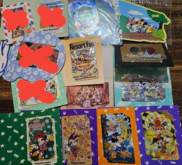 8 テレホンカード テレカ テレフォンカード 東京ディズニーランド ディズニー ヴィンテージ レア 希少 コレクション セット
