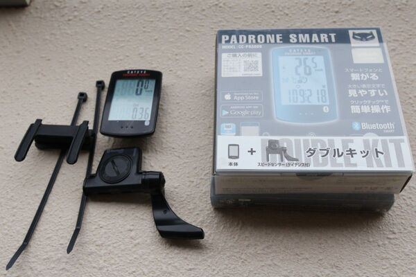 CATEYE キャットアイ Padrone Smart CC-PA500B+スピードセンサー ISC-12 中古