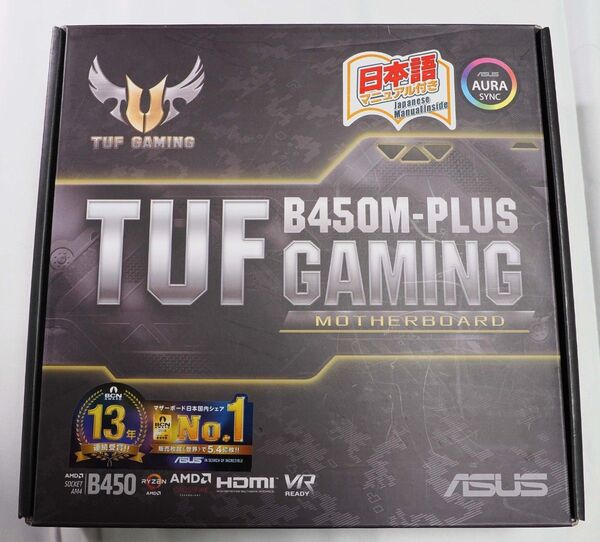 ASUS TUF B450-PLUS GAMING AM4マザーボード