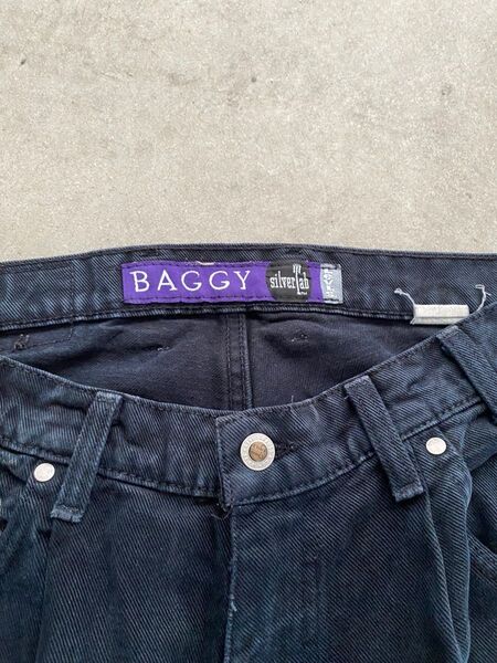 リーバイス ツータック Levi's silver tab シルバータブ baggy バギー USA製 ブラック 90's