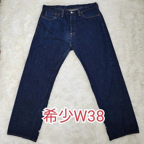 【希少品・W38】リーバイス 501XX 37501 赤耳 ビッグE 日本製