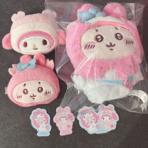 ちいかわ サンリオ マスコット 古本屋 カニ マイメロディ マイメロ