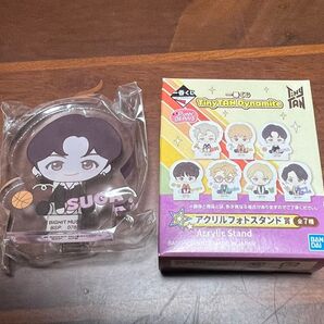 TinyTAN Dynamite 一番くじ アクリルフォトスタンド SUGA