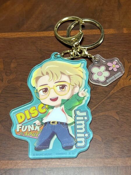 BTS tinytan アクリルキーホルダー ジミン Jimin ディスコ風