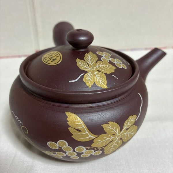 萬古焼急須 高さ8cm 胴9cm