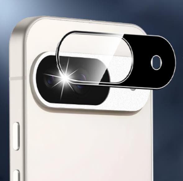 2枚セット Pixel 9 カメラ レンズ ガラス 3D 保護 フィルム ピクセル pixel9 カバー 強化ガラス フルカバー