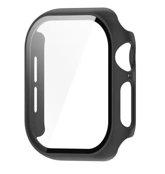 AppleWatch ケース アップル ウォッチ 10 カバー ガラス 46mm 保護 apple watch10 ブラック