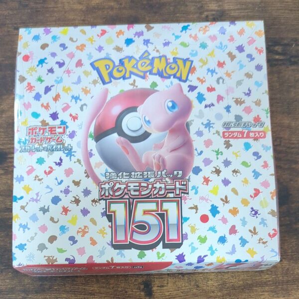 【新品未開封シュリンク付き】ポケモンカードゲーム スカーレット&バイオレット 強化拡張パック ポケモンカード151
