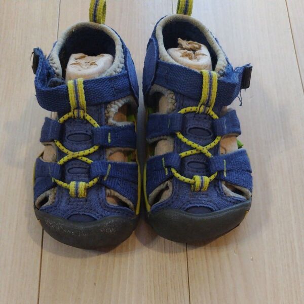KEEN キーン サンダル 13.5cm ネイビー