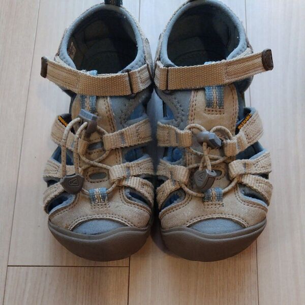 KEEN キーンサンダル 18.5cm ベージュ