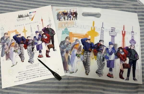 にじさんじ セブンタワー クリアファイル&カードセット