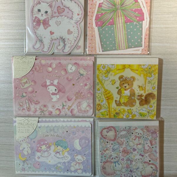 たけいみき サンリオレターセット メモ帳 ミニレターセット