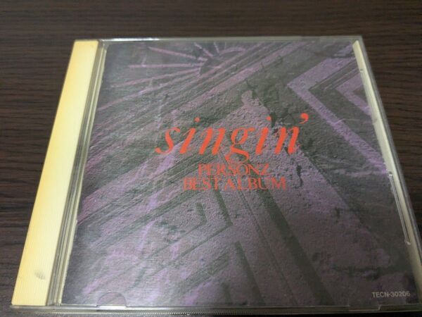 PERSONZ Singin' ベストアルバム CD
