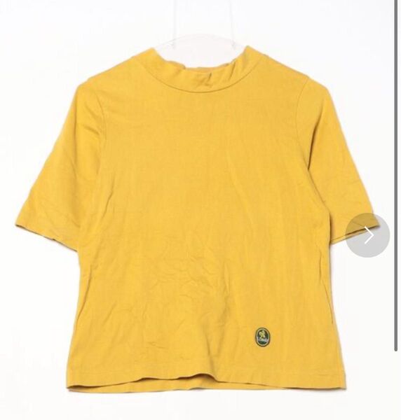 【Sunny clouds】マスタードカラー 半袖Tシャツ Mサイズ