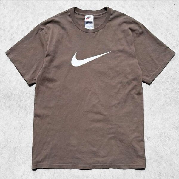 古着 90s vintage old NIKE ナイキ ビッグスウッシュ 銀タグ ビンテージ Tシャツ