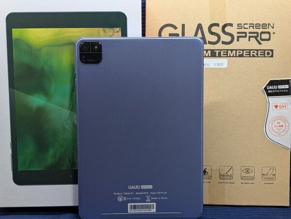 【超美品】8インチタブレット UAUU タブレット M10 Wi-Fiモデル 8コアCPU RAM 12GB+ROM 64GB