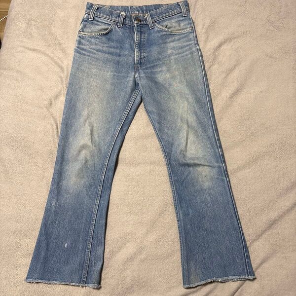 70s LEVI’S 646 W29 フレアデニム ブーツカット ヴィンテージ