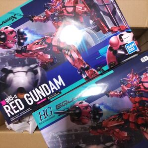 HG 1/144 赤いガンダム GQuuuuuuX 2個セット ジークアクス バンダイ