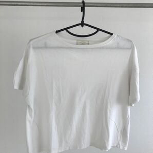 【送料込み】 Ungrid レディース Tシャツ フリーサイズ ホワイト A New Class Casual 綿100%