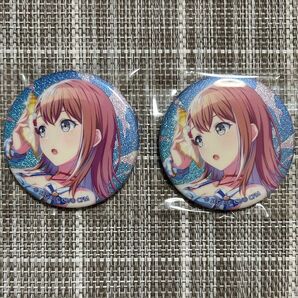 プロセカ グリッター缶バッジ 24A 花里みのり 2点セット グリ缶 特訓後