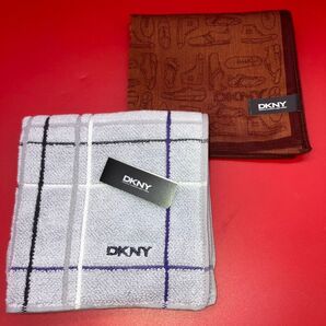 《新品未使用》DKNY*メンズハンカチセット