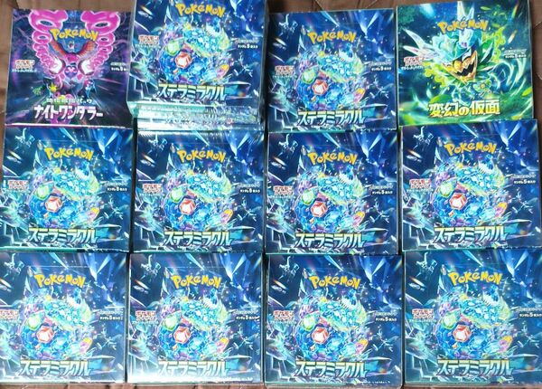 ポケモンカードゲーム ステラミラクル 変幻の仮面 ナイトワンダラー BOX まとめ売り