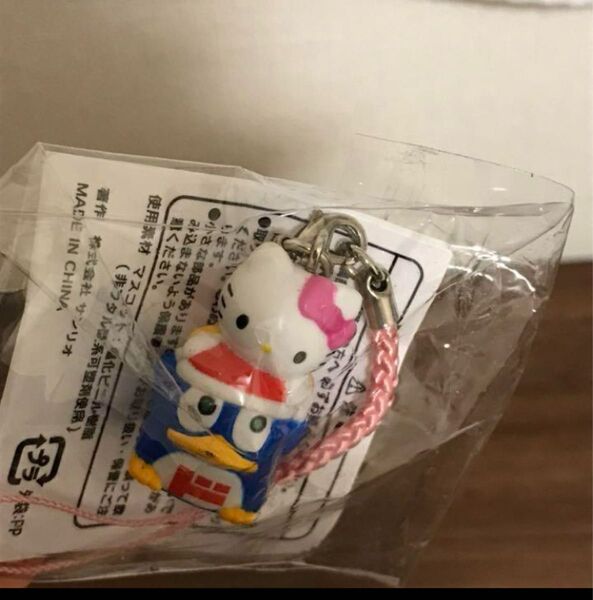 非売品 キティ ドンペンコラボキーホルダー