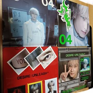 ジョンウォン DESIRE : UNLEASH ENGENEver. CD トレカ 他