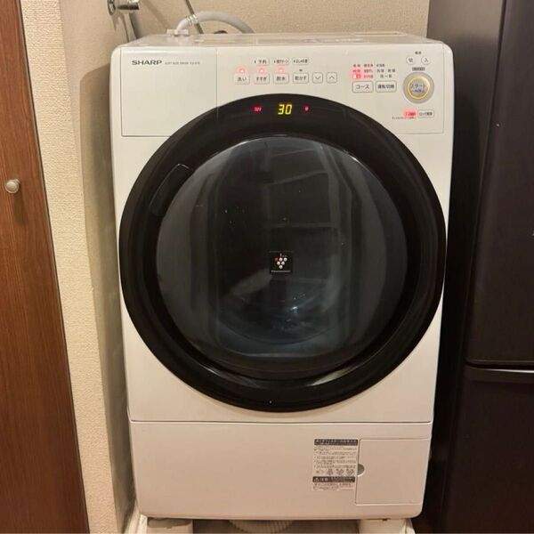 SHARP ドラム式洗濯乾燥機 ES-S7E 右開き