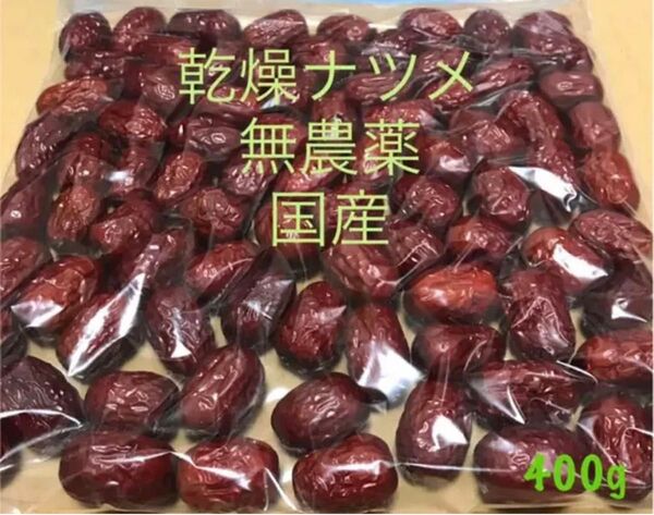 乾燥 ナツメ 400g