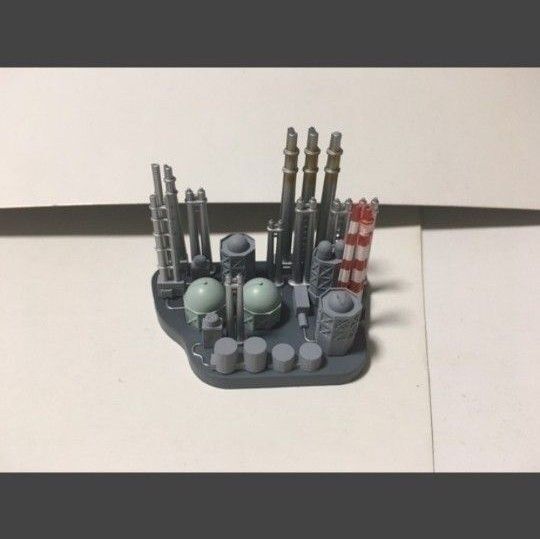 東海道フィギュアみやげ 川崎工場群 フィギュア 海洋堂 建物 ミニチュア