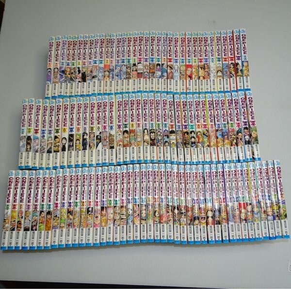 1〜111巻 全巻 ワンピースONE PIECE 人気漫画 QA6643