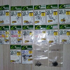 エリアトラウト フック 各種