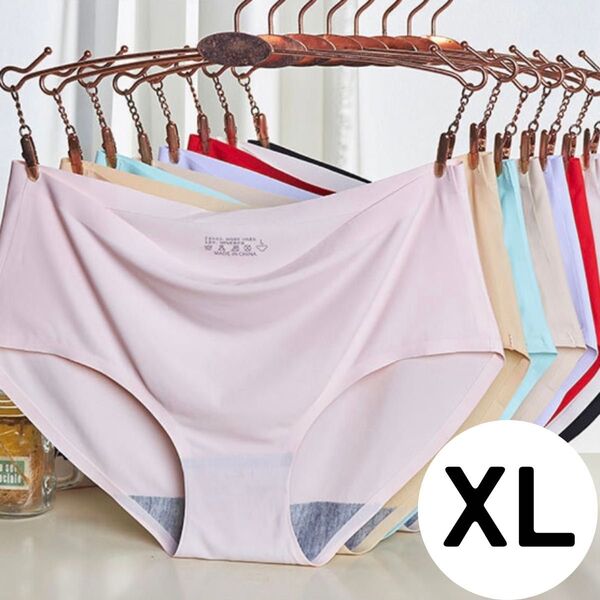 XL5枚セットレディース ショーツ 無地 シームレスショーツ 肌に優しい ショーツ 下着 シームレス パンツ 柔らか優しい肌触り