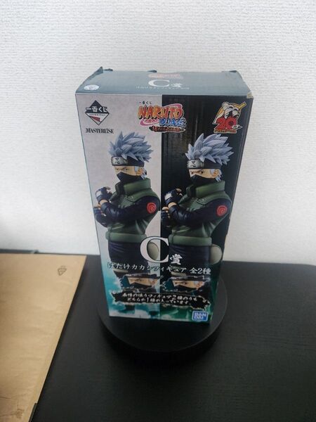 一番くじ ナルト NARUTO紡がれる火の意志 C賞 はたけカカシフィギュア 写輪眼 外箱のみ開封
