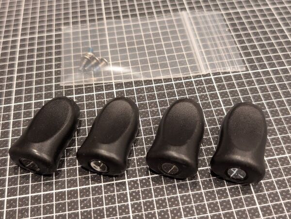 ダイワ 純正 I型ハンドルノブ Sサイズ 4個セット ① 圧縮コルクノブ ジリオン スティーズ TD-Z アルファス ピクシー