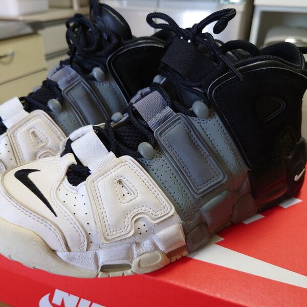NIKE AIR MORE UP TEMPO’96 TRIPLE COLOR 25.5センチ