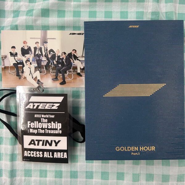 セット【ATEEZ GOLDEN HOUR Part.1 (BLUE HOUR VER.) 他】