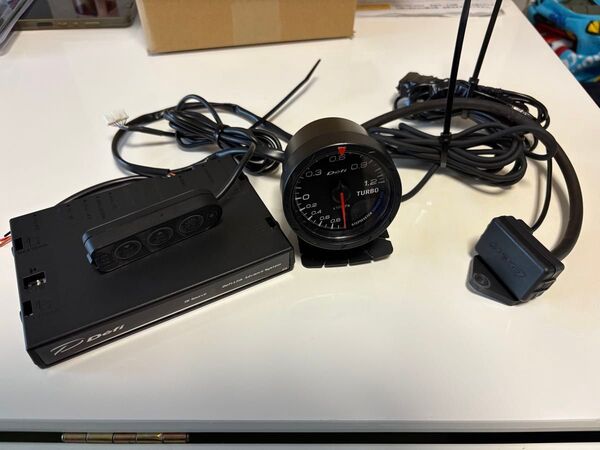 Defi デフィ Link Meter ADVANCE CR ブースト計 美品 defi 追加メーター 60φ
