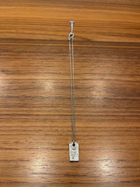 新品 未使用 ネックレス シルバー ディオール ディオールネックレス DIOR