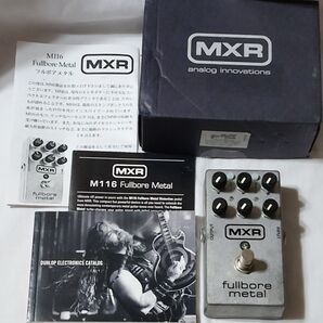 MXR M116 FULLBORE METAL 激歪み ディストーション