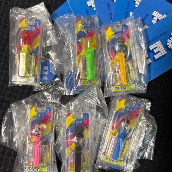 ケンエレファント PEZ ペッツ ミニチュア ボールチェーンマスコット Vol.2 全 6種