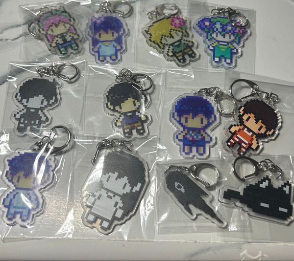 オモリ omori アクキー アクリルキーホルダー キーホルダー サニー バジル ニャーゴ ナニカ マリ ヒロ オーブリー ケル