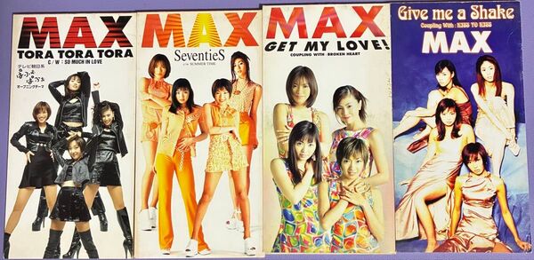 MAX シングルCD 4枚セット