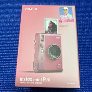instax mini Evo 竹田麗央Edition ハイブリッドインスタントカメラ ピンク