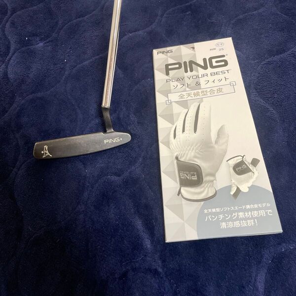 PING ANSER パター ブラック 34インチ #A38