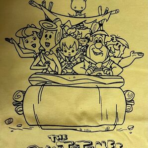 原始家族フリントストーンTHE FLINTSTONES Tシャツ イエロー系