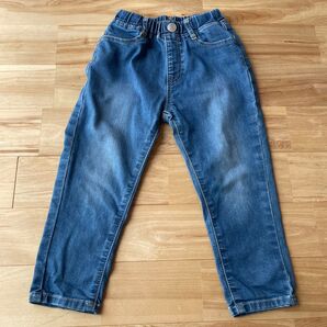 デニムパンツ インディゴ 100 ジーンズ 長ズボン